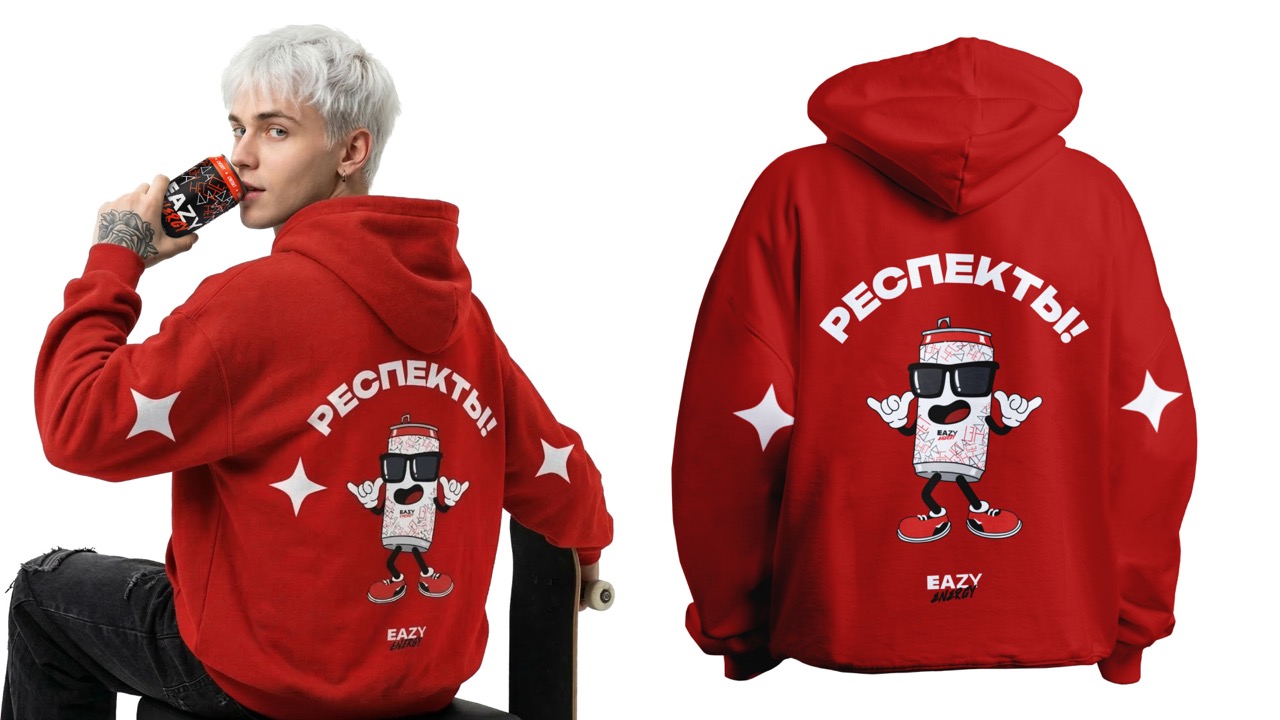 Eazy Energy — мерч и брендинг